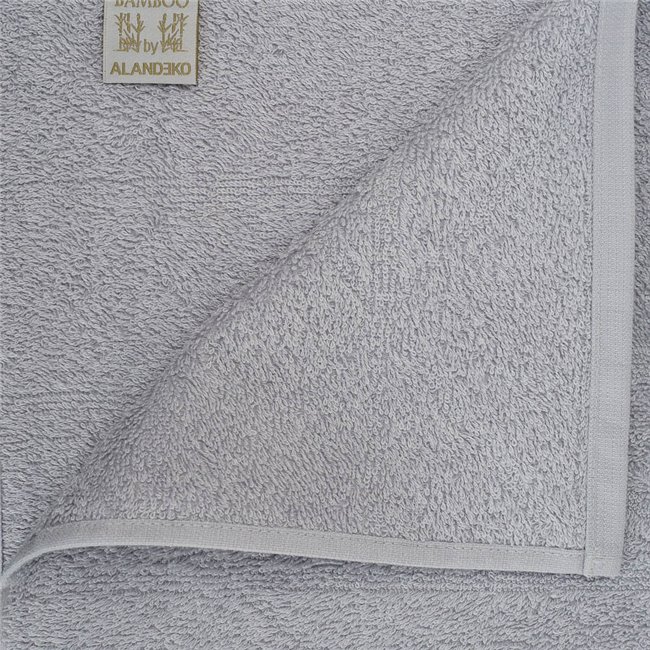 Bamboo towel Angolo, 50x100cm, l.grey, 550g/m2