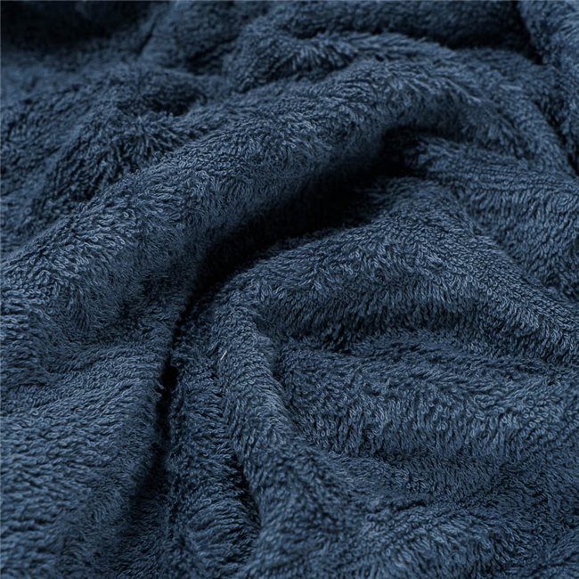 Bamboo towel Angolo, 70x140cm, marine blue, 550g/m2