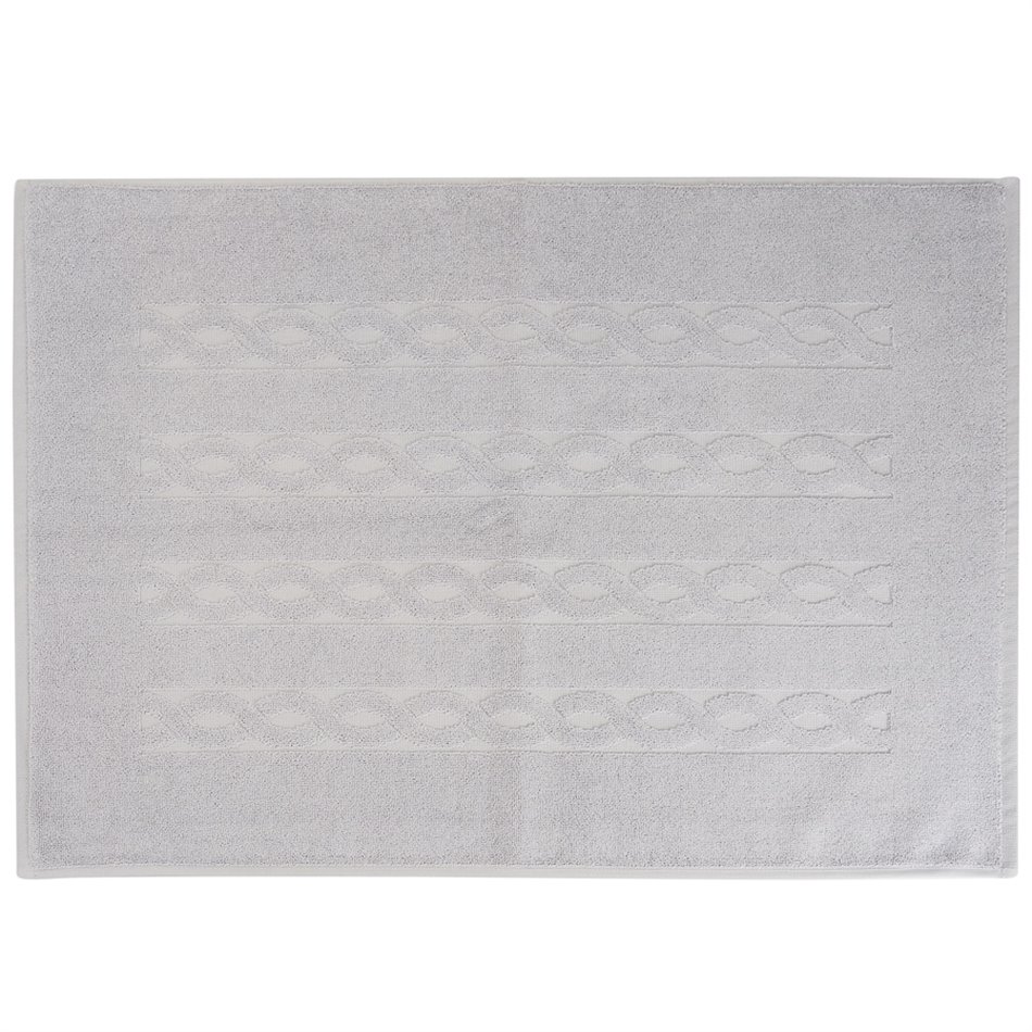 Bath mat Trecia, 70x50cm, l.grey, 900g/m2