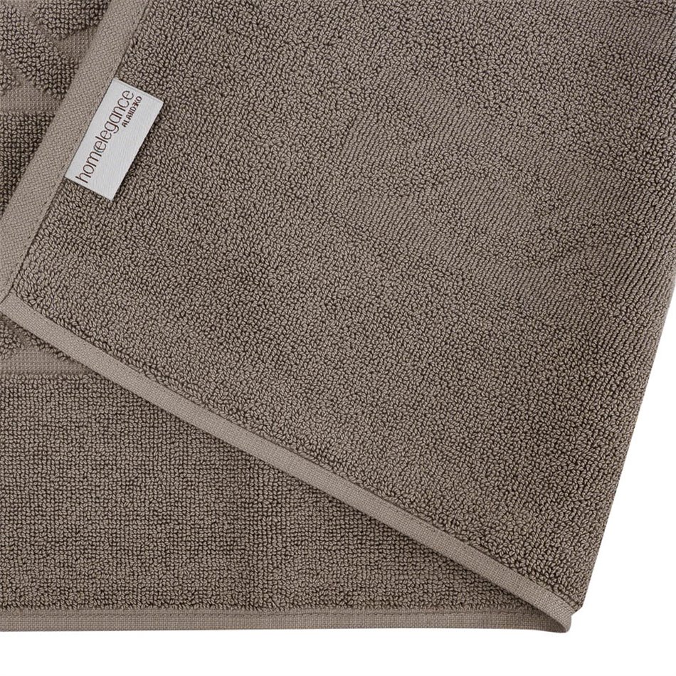 Bath mat Trecia, 70x50cm, taupe, 900g/m2