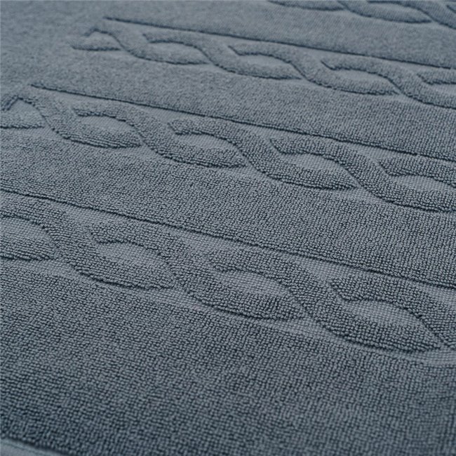Bath mat Trecia, 70x50cm, mare blue, 900g/m2
