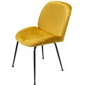 Dining chair Tammio, mustard, 88x58x46xSH46cm