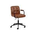 Офисное кресло Acos, Коричневый, H80-90cm, D55cm, высота сиденья 48-58cm