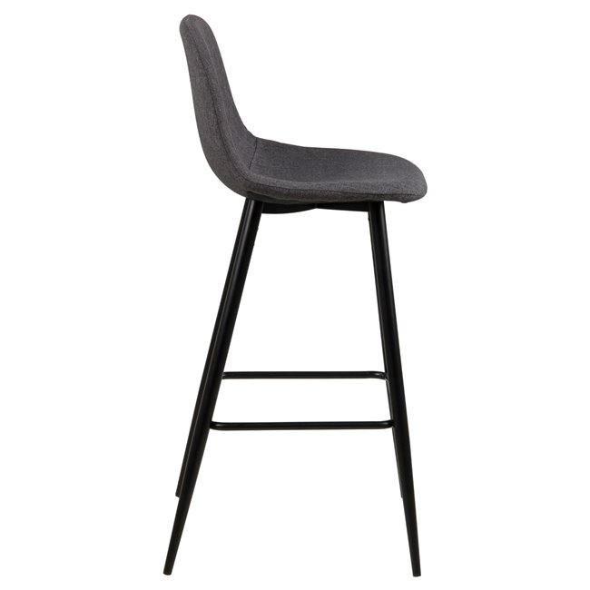 Барный стул Awilma, комплект из 2 шт, серый, H101x46.6x51cm