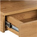 Bedside table Ashlan, oak, MDF, H22.5x35x32cm