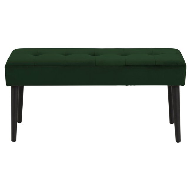 Bench Aglory, green, 45x95x38cm