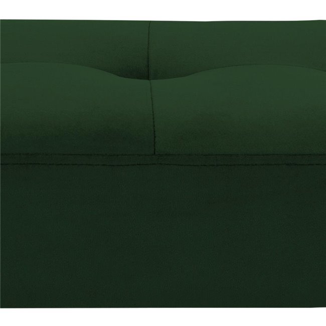 Скамья Aglory, зелёная, H45x95x38cm