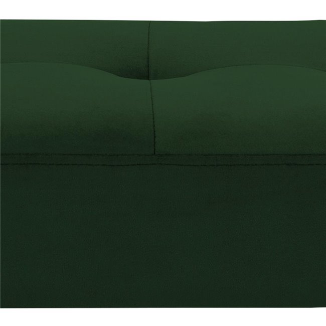 Bench Aglory, green, 45x95x38cm