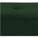 Bench Aglory, green, 45x95x38cm