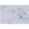 Консоль Alis,стеклянная поверхность, имитация белого мрамора/золотые ножки, H80.5x110x26cm