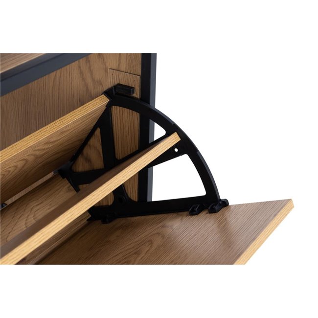 Shoe cabinet Aford, 129x56x30cm
