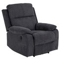 Sofa Amora, dark grey, H98x89.5x95cm