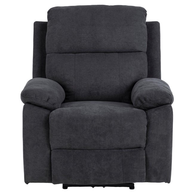 Sofa Amora, dark grey, H98x89.5x95cm