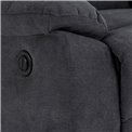 Sofa Amora, dark grey, H98x89.5x95cm