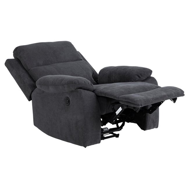 Sofa Amora, dark grey, H98x89.5x95cm
