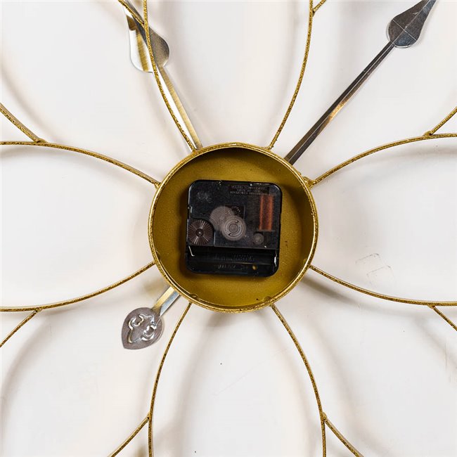 Wall clock Barentin, metal/black, 80x5x80cm