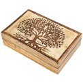 Wood box Tree L, 9x25x17.5cm