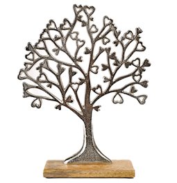 Deco object Tree of Love, H33cm