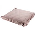 Pillow Jurate, mauve, velvet, 50x50cm