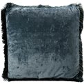 Pillow Java, blue, velvet, 50x50cm