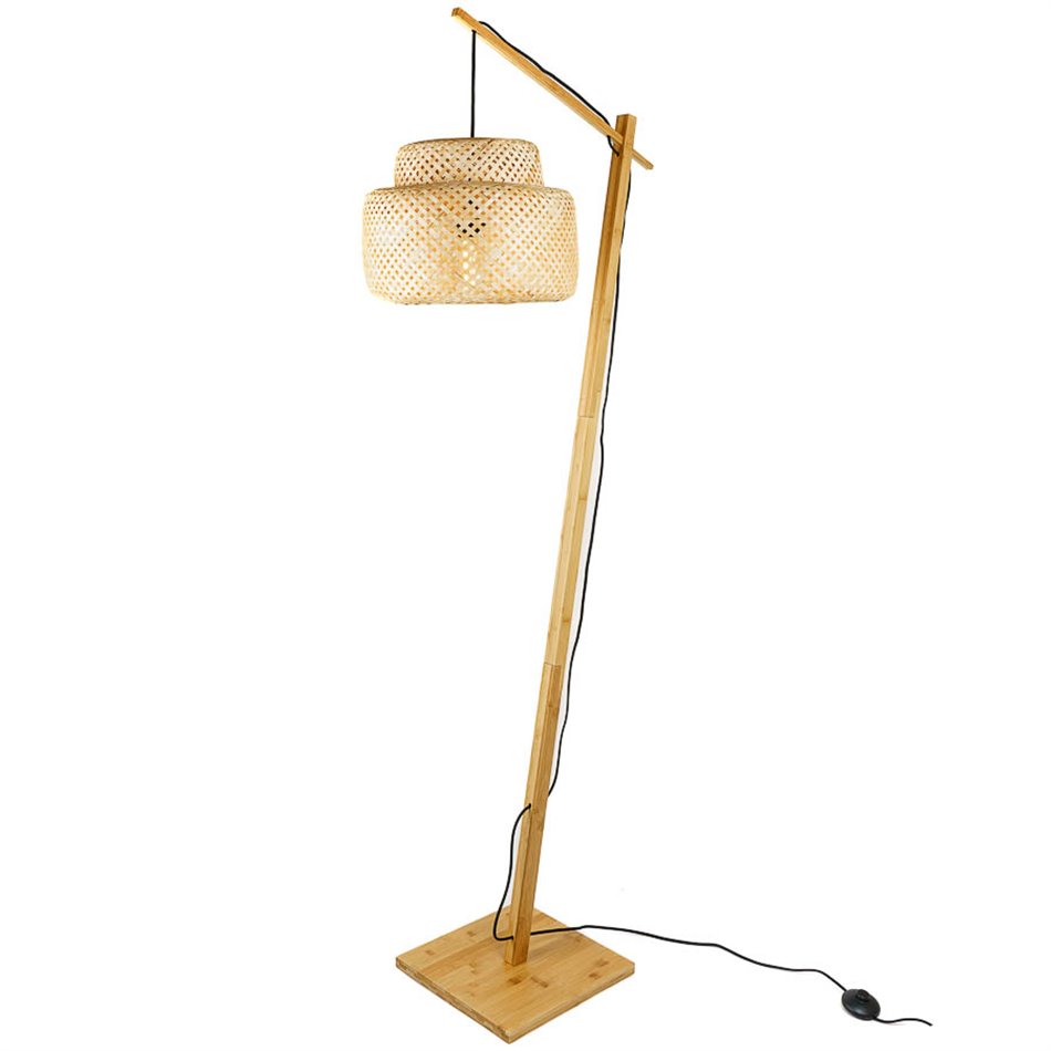 Floor lamp Liby, nat, H173cm