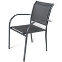 Chair Piazza, graphite, 56x65x88cm
