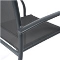 Chair Piazza, graphite, 56x65x88cm