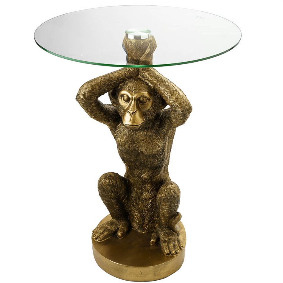 Side table Monkey wild, D40 H52cm