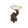 Deco Orangutan with plate, 33x24.5x21.5cm
