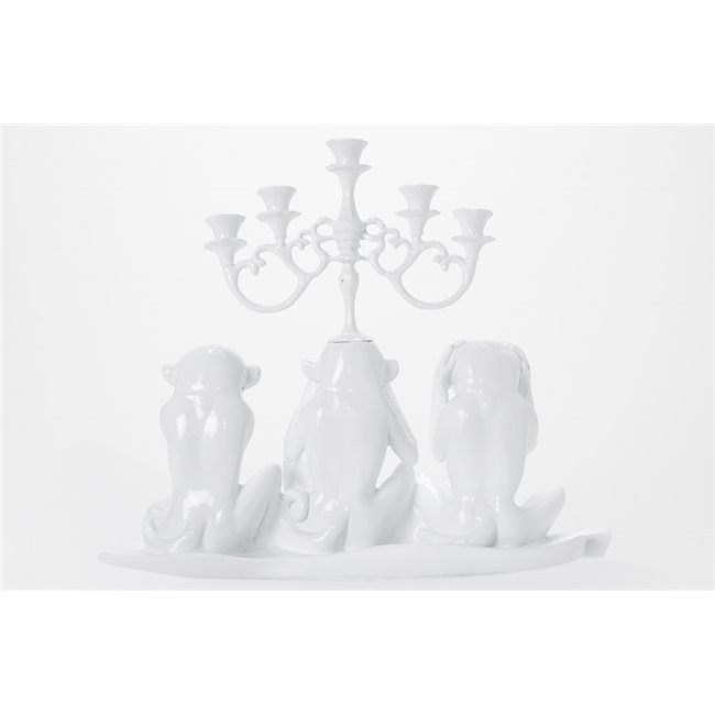 Deco/candle holder Orang, 22.0x8.0x18.0cm