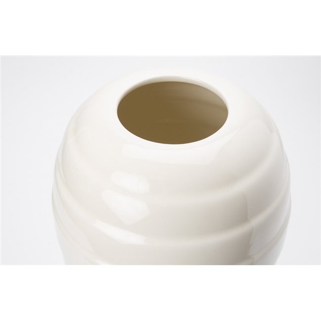 Vase Gabby, cream, 29x15cm