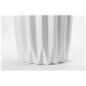 Vase Gabrro, white, 46x13.5cm