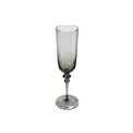 Champagne glass Sangro grey,  H23, D5.5cm