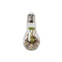 Artificial plant with LED, H18.5cm