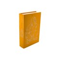 Book box Gorilla L, velvet, gold, 33x22x7cm