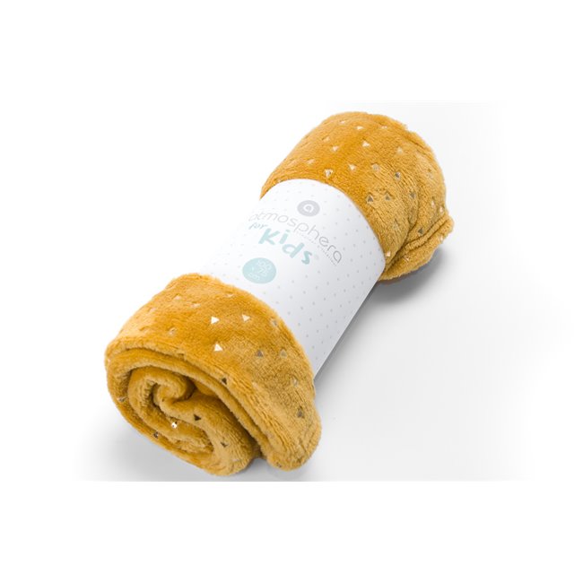 Throw Flan, oker, 75x100cm