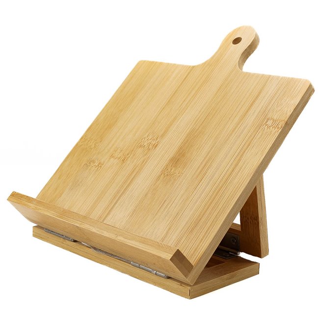 Bamboo receipe book holder, 25x21cm