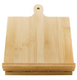 Bamboo receipe book holder, 25x21cm