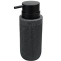 Soap dispenser Ardoise Onyx, H17,4x D7cm