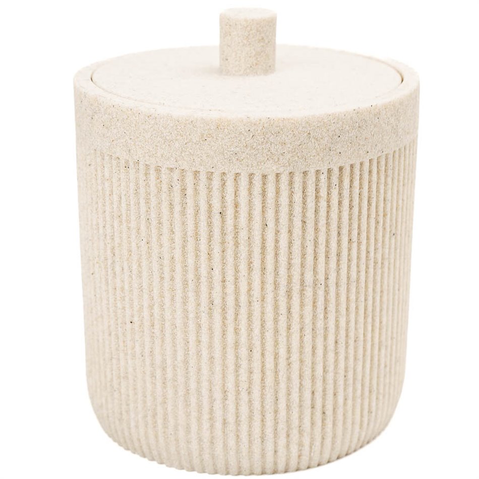 COTTON POT LIN ONYX, H12xD9,9cm