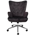 Office chair Darlington, grey,velvet, H106x70x64cm   S48-54