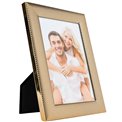 Photo frame Makolno, gold tone, steel, 10x15cm