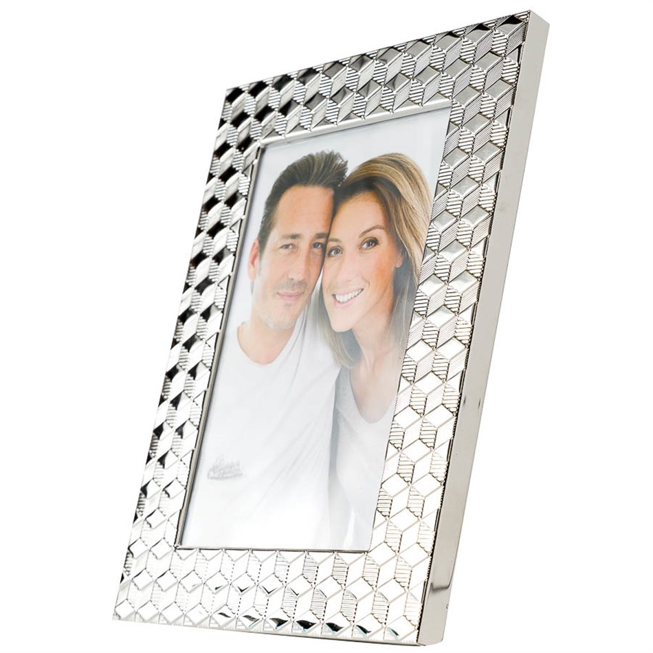 Photo frame Malton CL, nickel (silver tone) steel