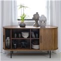 Sideboard Nola, oak veneer/MDF, H76X45x140cm