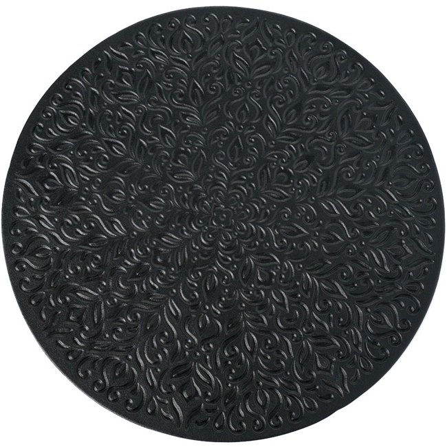 Placemat Acedo black, D38cm
