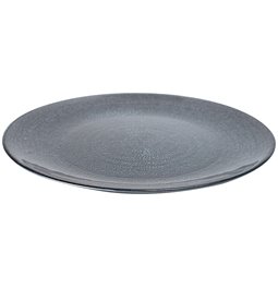 Dessert plate Aurore, grey, D21cm