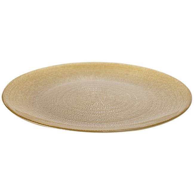 Dessert plate Aurore, golden, D21cm