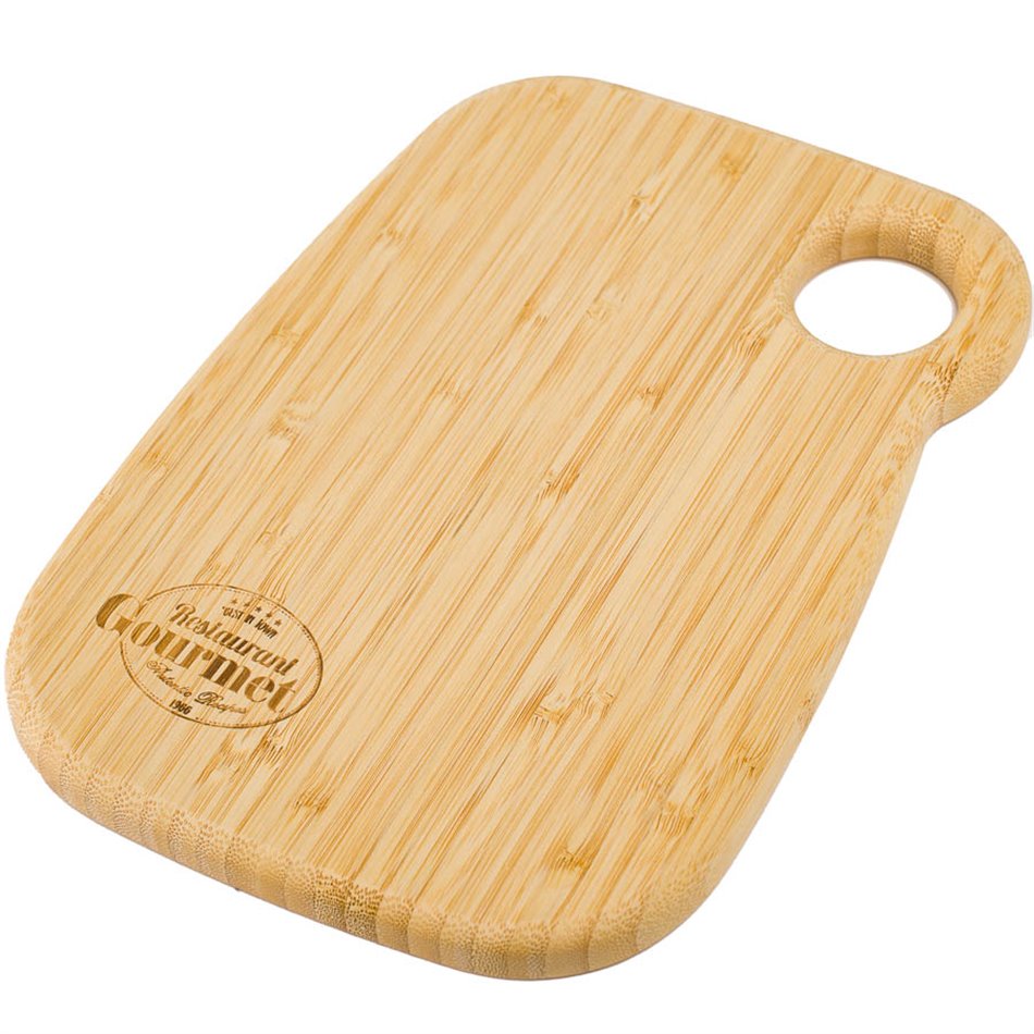 Bamboo cutting board Restaurant gourmet, 31.8x23x1.6cm