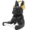 Wall paper roll holder French bulldog, 25.5x19x12cm
