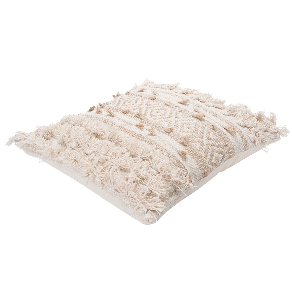 Decorative pillow 3D Pompons, 45x45cm